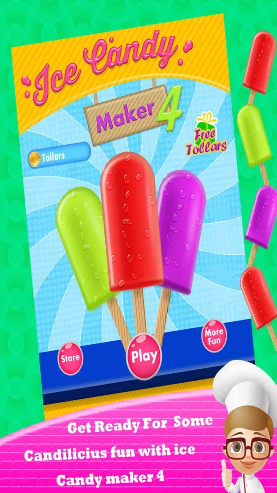 Tangkapan skrin Ice Candy Maker4-Kids Babies