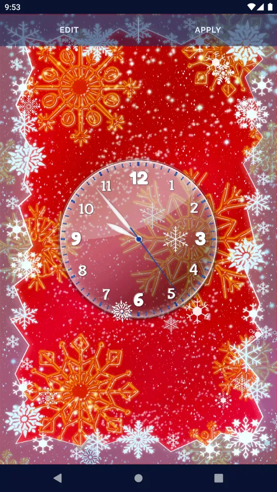 Winter Snow Live Wallpaper Screenshots