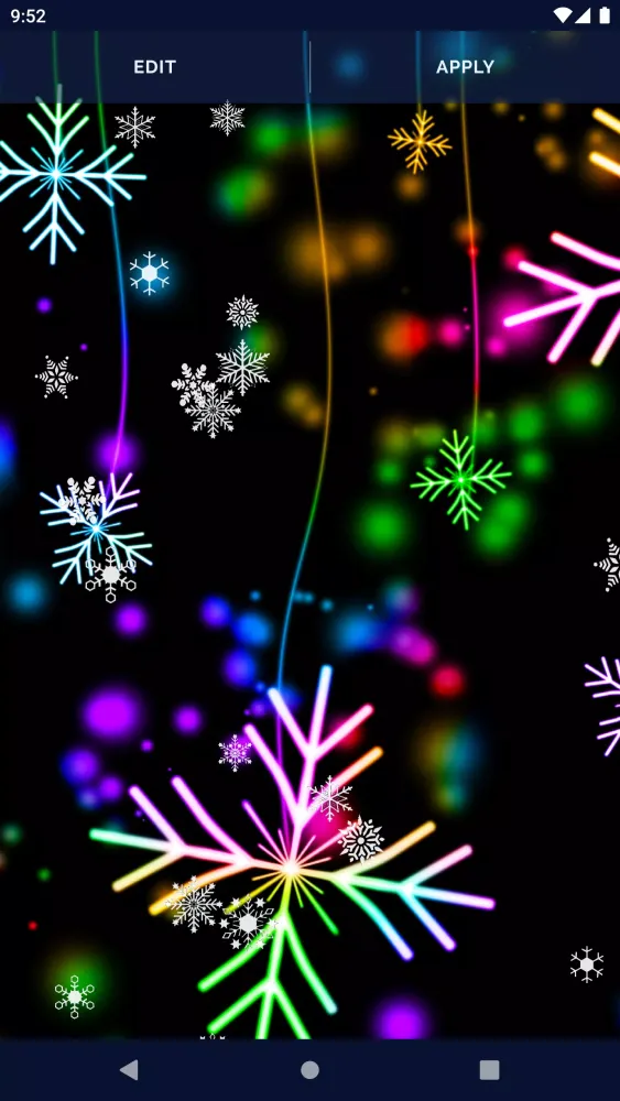 Winter Snow Live Wallpaper Screenshots