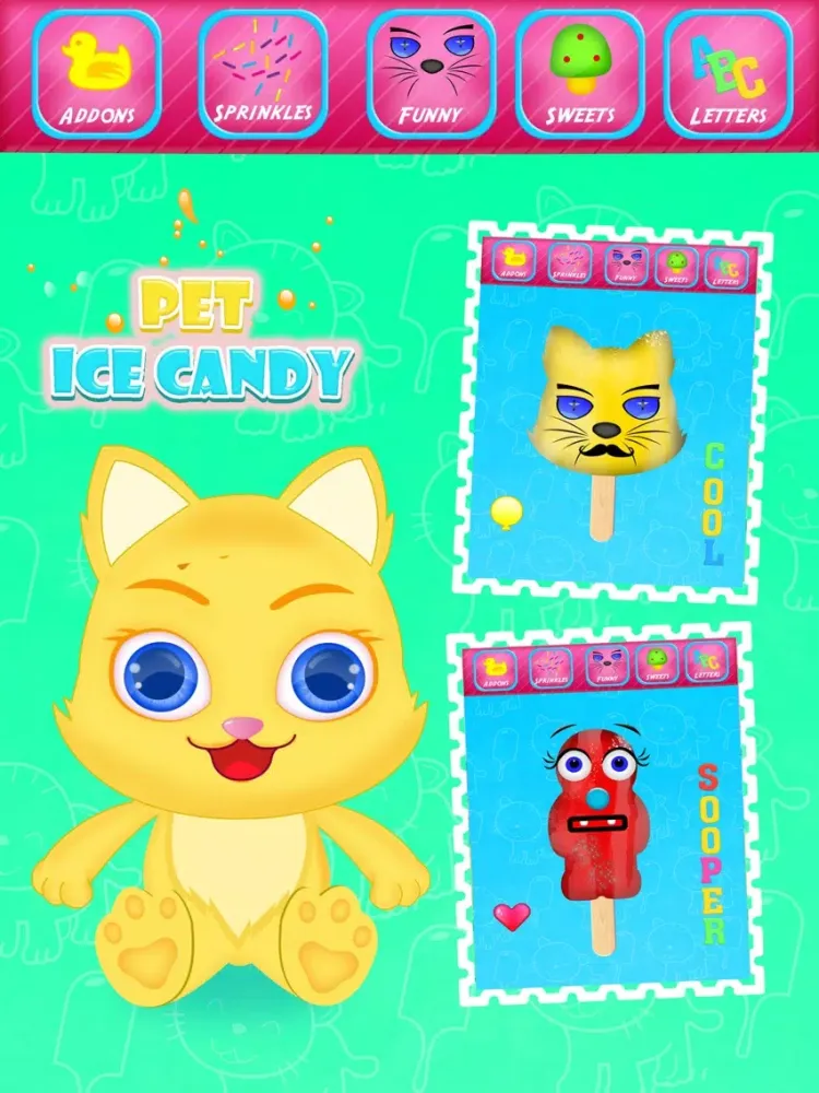 Скриншоты Pet Ice Candy iPad 