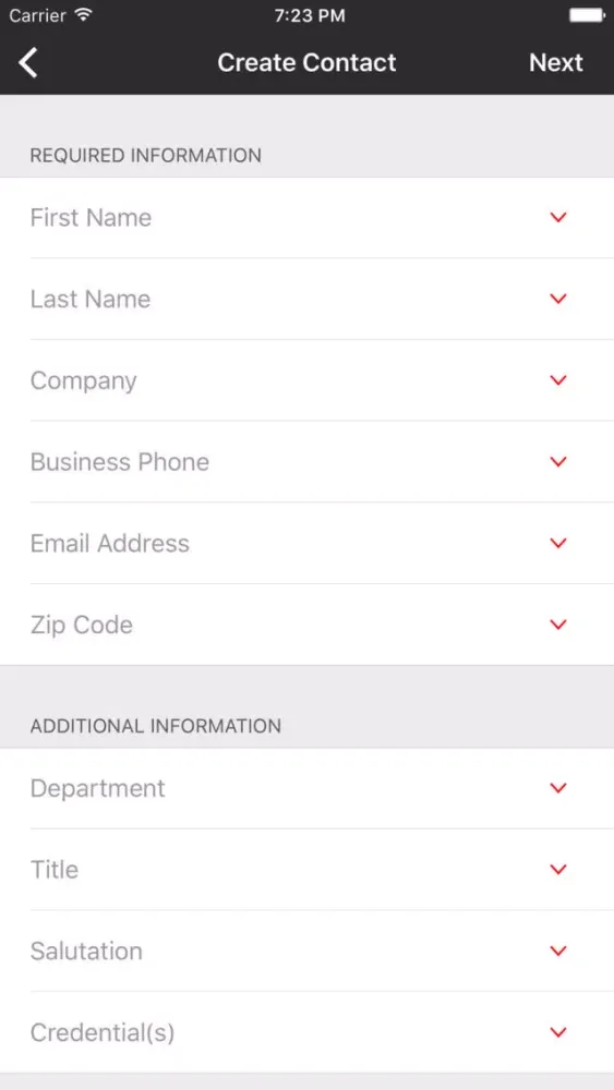 Скриншоты Toro Lead Capture Application