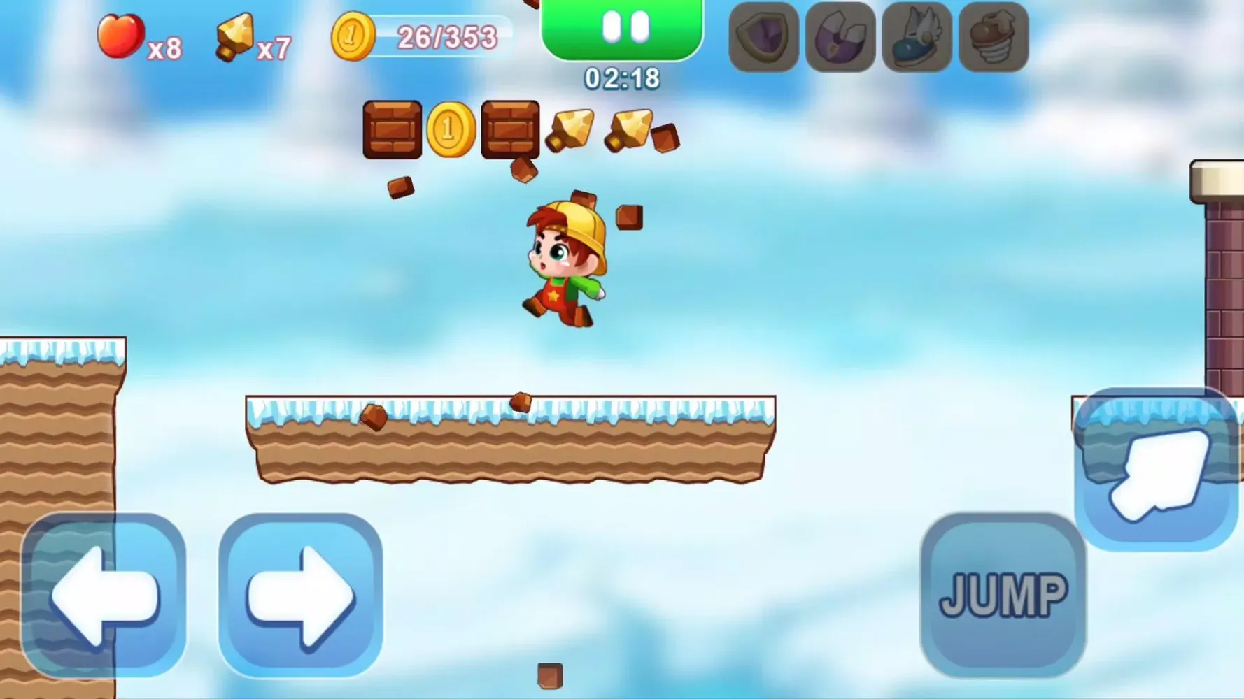 Tangkapan skrin Super Jin Adventure