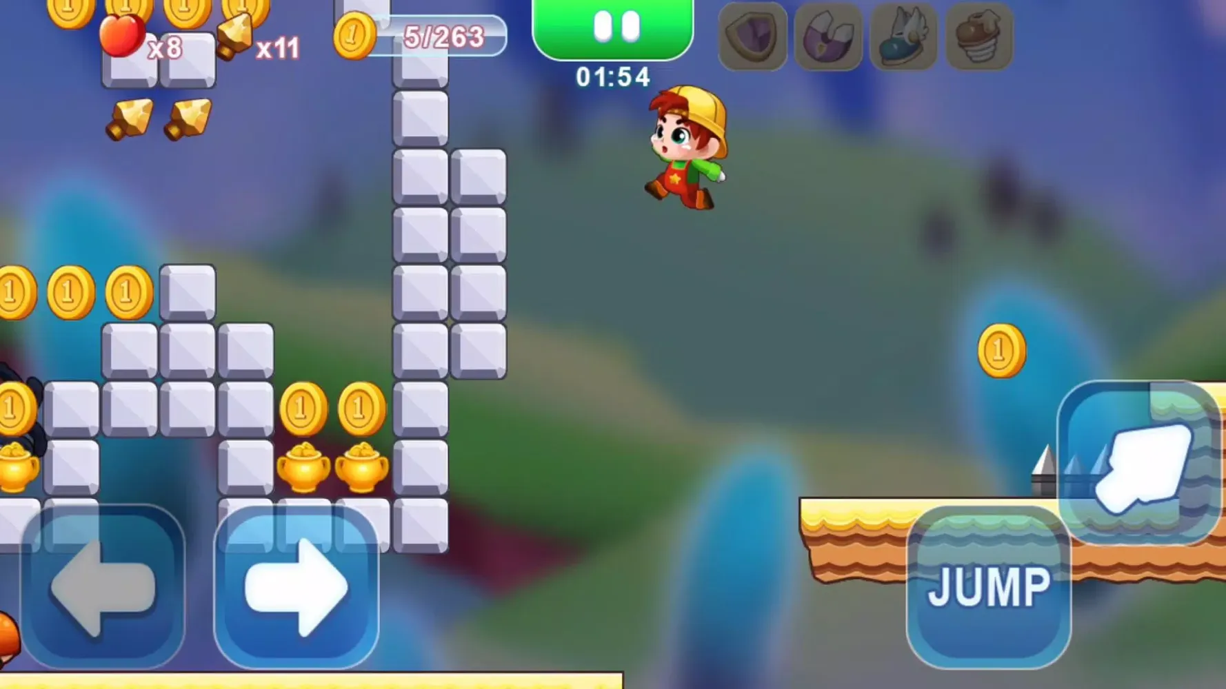 Tangkapan skrin Super Jin Adventure