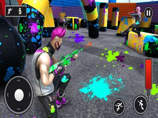 Arena Paint Ball Shooting 3D iPad 應用截圖