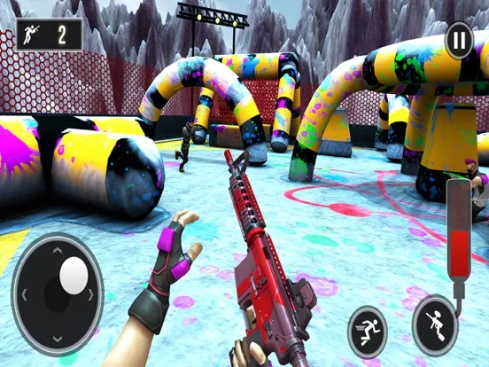 Arena Paint Ball Shooting 3D iPad 應用截圖