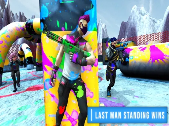 Arena Paint Ball Shooting 3D iPad 應用截圖