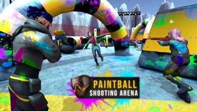 Arena Paint Ball Shooting 3D應用截圖