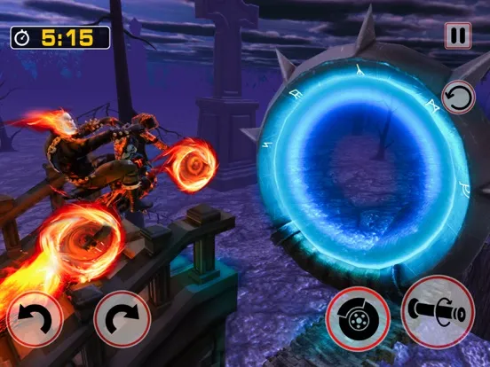 Capturas de tela do Ghost Bike Rider Simulator iPad 
