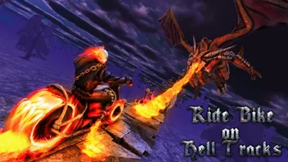 Capturas de tela do Ghost Bike Rider Simulator