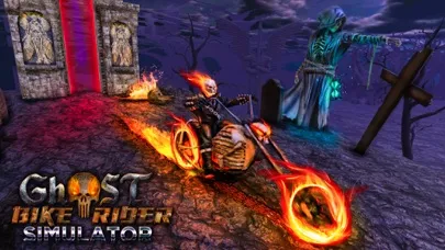 Capturas de tela do Ghost Bike Rider Simulator