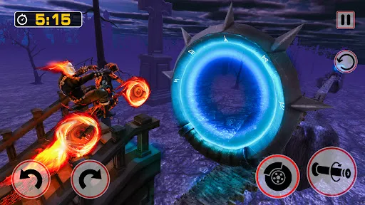 Ghost Bike Rider Simulator 3D Ekran Görüntüleri