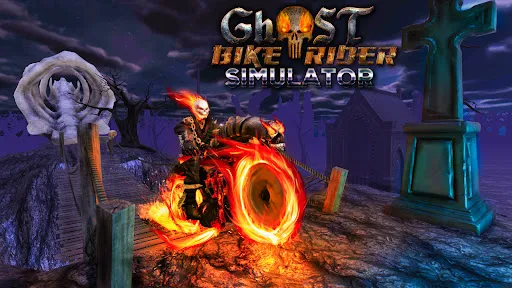 Ghost Bike Rider Simulator 3D Ekran Görüntüleri