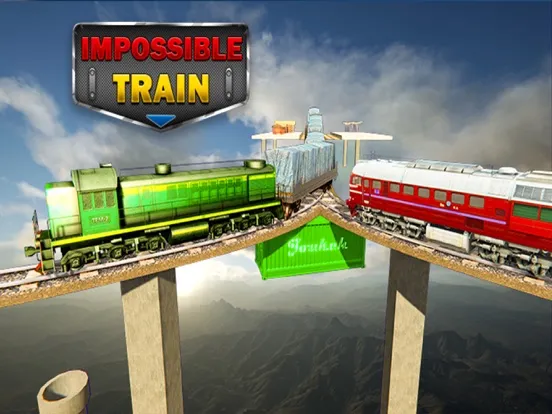 Capturas de tela do Impossible Air Train Driving iPad 