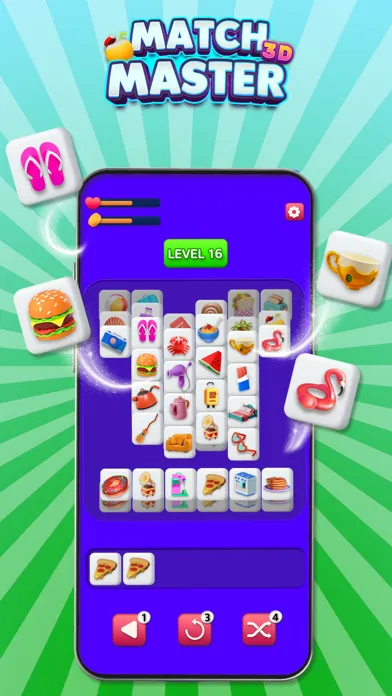 Capturas de tela do Match Master 3D Tap Tiles Game