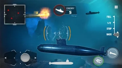 Naval Submarine War Zone سکرین شاٹس