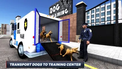 Capturas de tela do Police Dog Transport Van