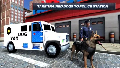 Capturas de tela do Police Dog Transport Van