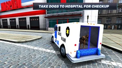 Capturas de tela do Police Dog Transport Van