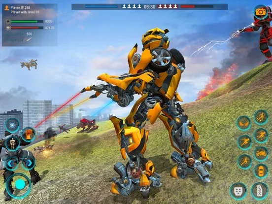 صور War Robot Car Transformation iPad 