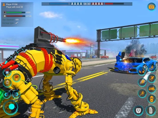 صور War Robot Car Transformation iPad 