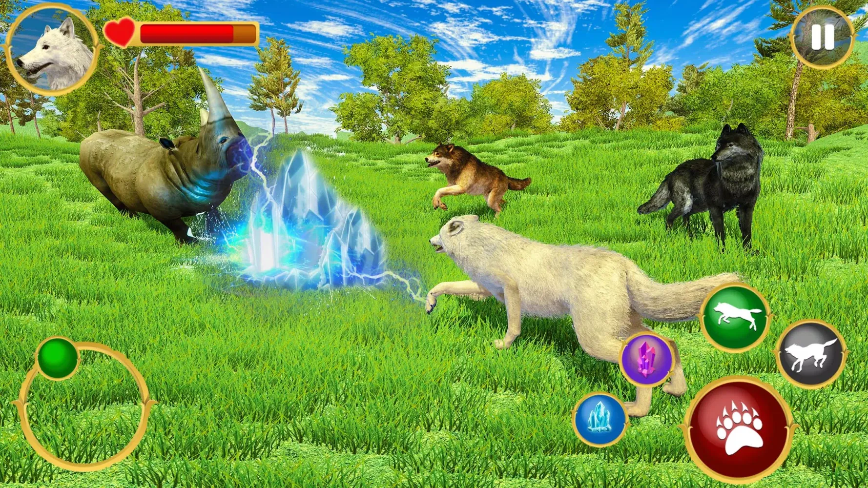 Скриншоты Wild Wolf Games Simulator 3D