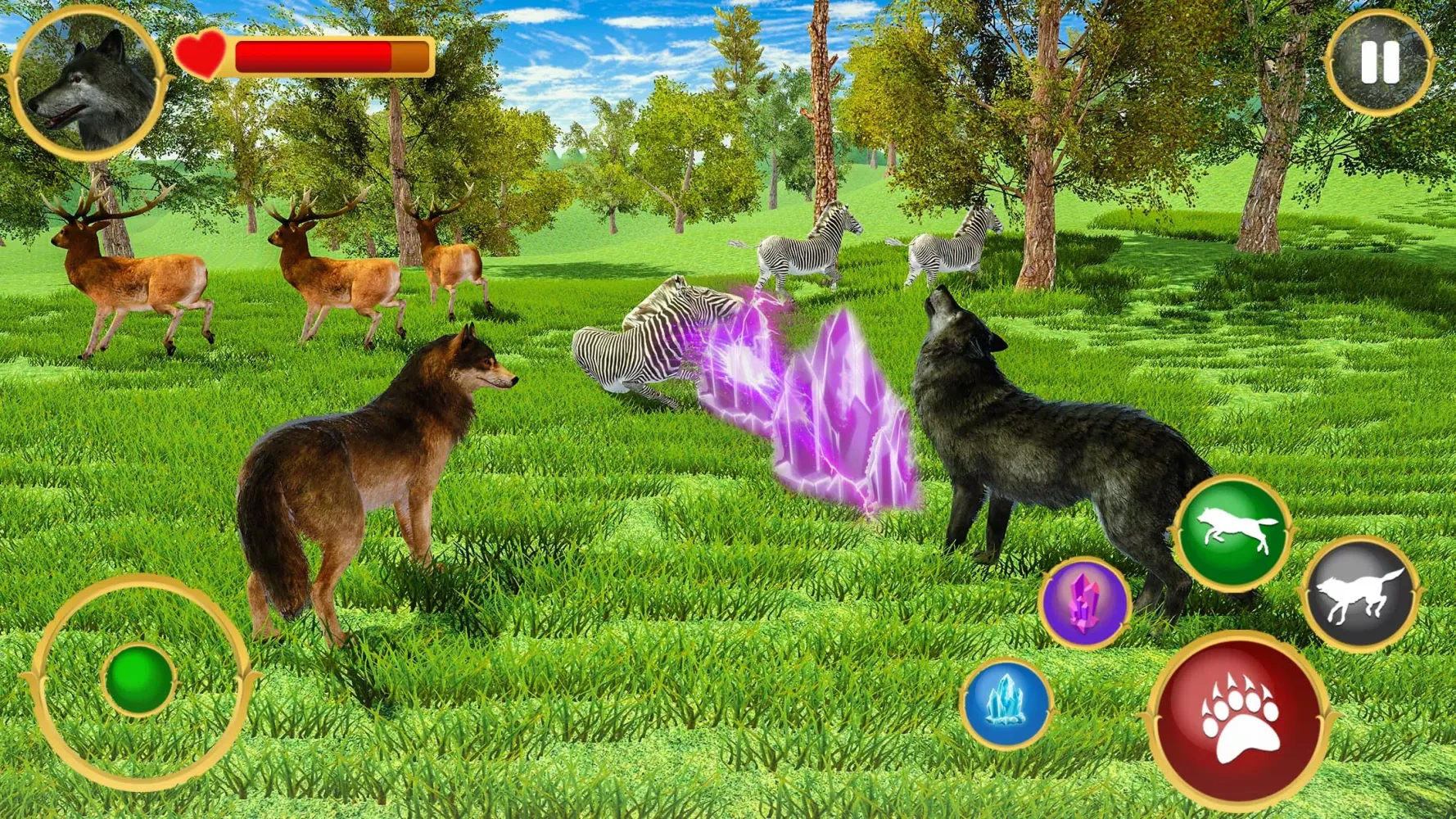 Скриншоты Wild Wolf Games Simulator 3D