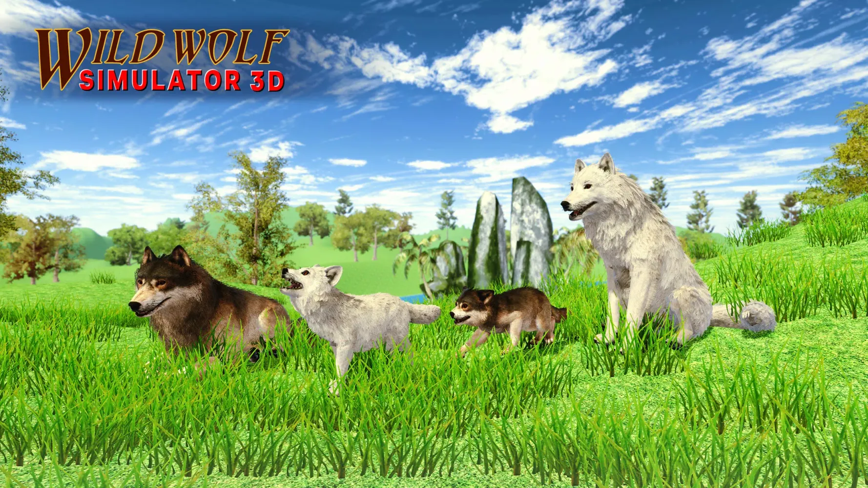 Скриншоты Wild Wolf Games Simulator 3D