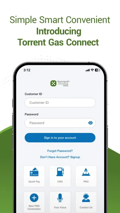 Скриншоты Torrent Gas Connect