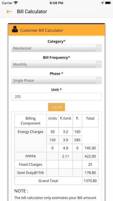 Torrent Power Connect Screenshots