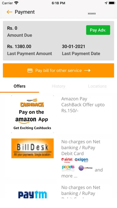 Torrent Power Connect Screenshots