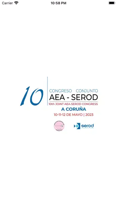 Capturas de tela do AEA - SEROD 2023