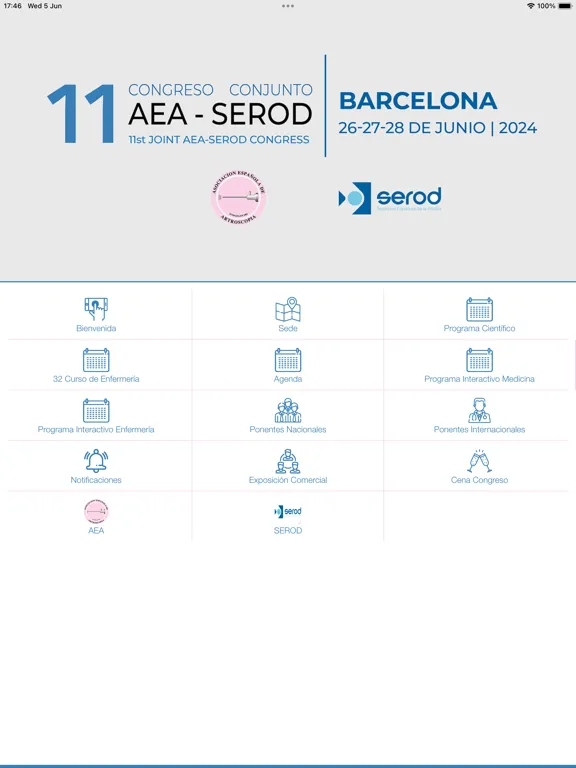 AEA SEROD 2024 iPad  Screenshots