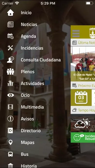 Ảnh chụp màn hình của Ayuntamiento de Torrijos