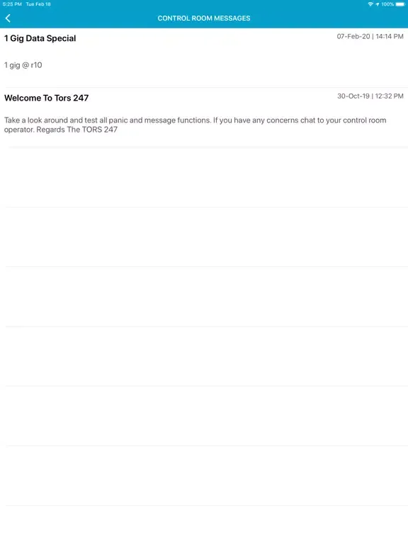 Screenshot di TORS247 iPad 