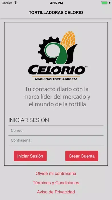 Tortilladoras Celorio Ekran Görüntüleri