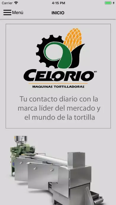Tortilladoras Celorio Ekran Görüntüleri