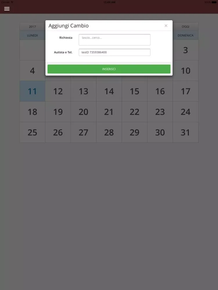 Tor Vergata iPad  스크린샷