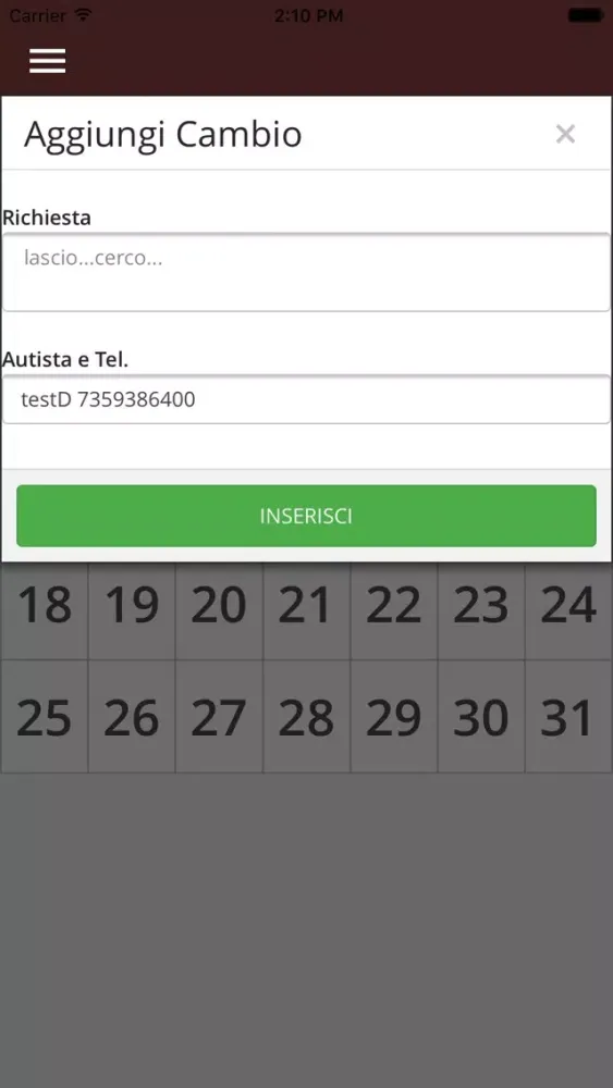 Tor Vergata 스크린샷