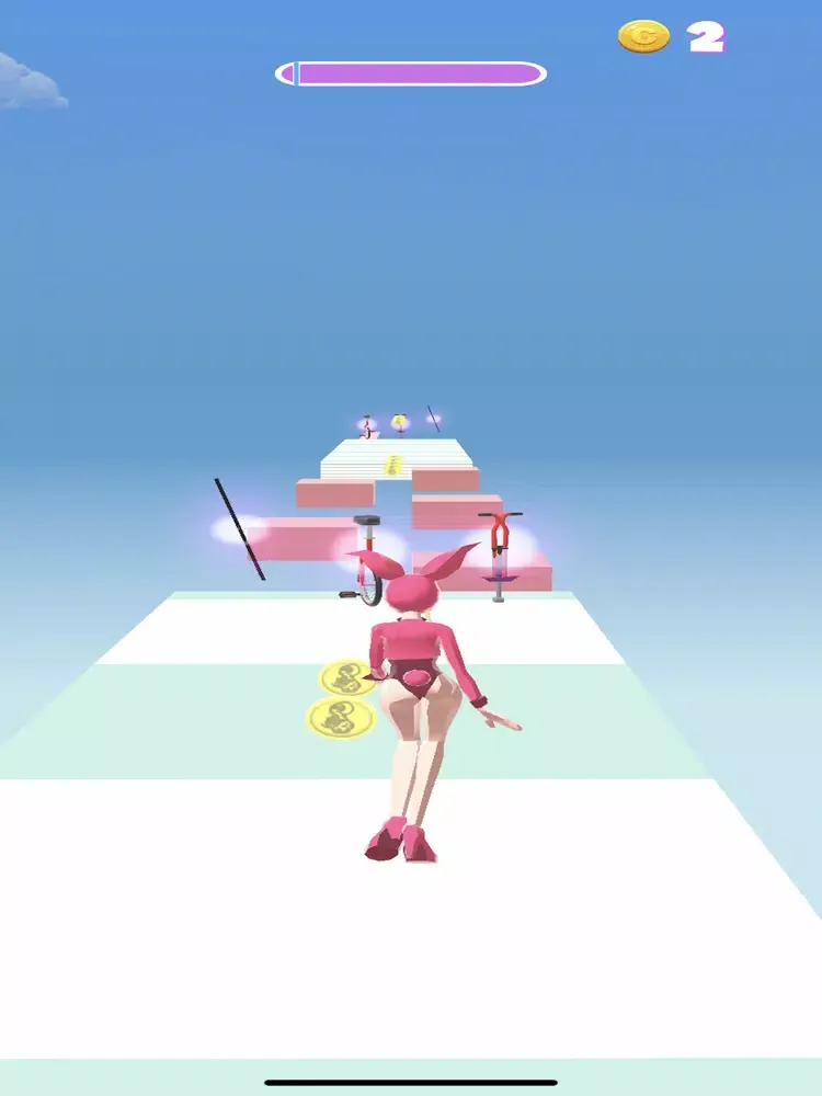 ภาพหน้าจอของ Circus Run 3D iPad 