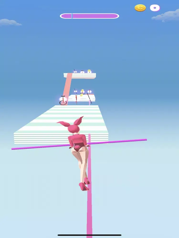 ภาพหน้าจอของ Circus Run 3D iPad 