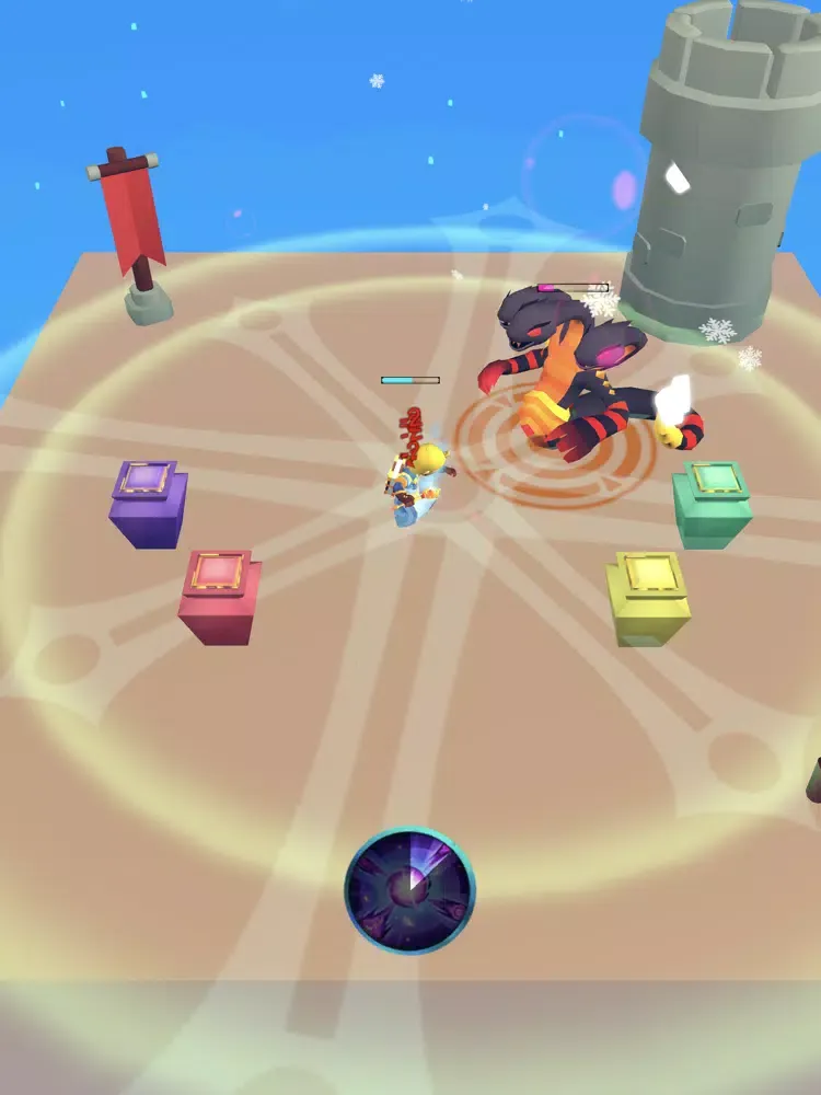 Capturas de tela do Lucky Hero! iPad 