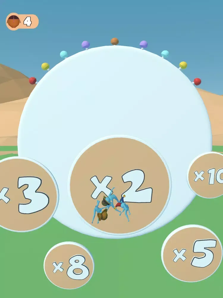 Capturas de pantalla de Ragdoll Catapult iPad 