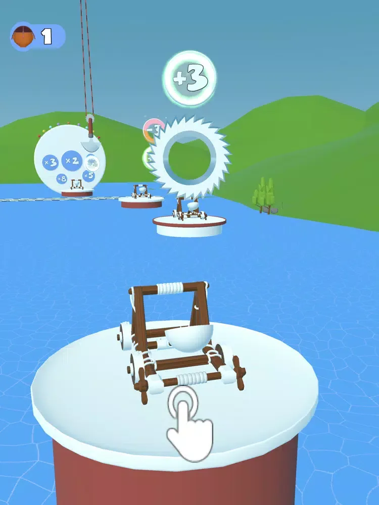 Capturas de pantalla de Ragdoll Catapult iPad 
