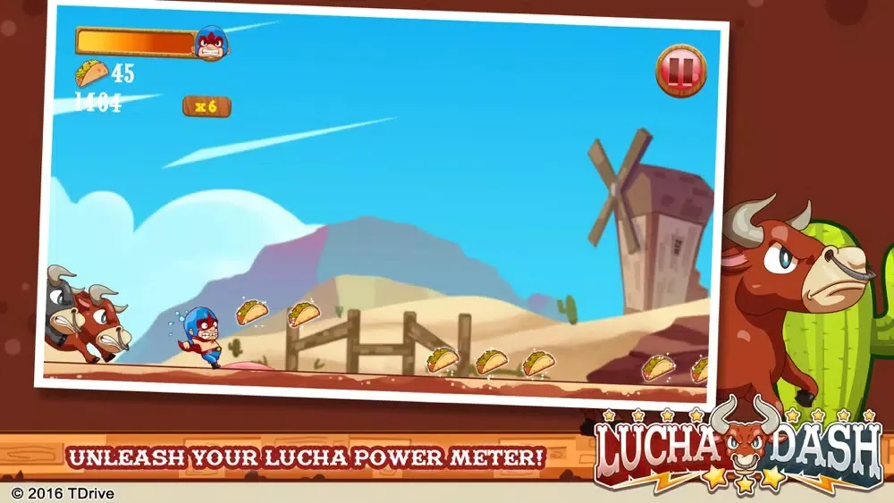 Ảnh chụp màn hình của Lucha Dash