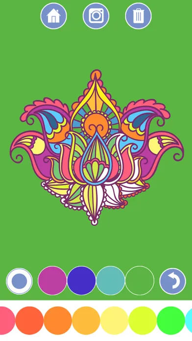 Captures d'écran de My Coloring Book - Mandala, Tribal, animals and classic ornaments