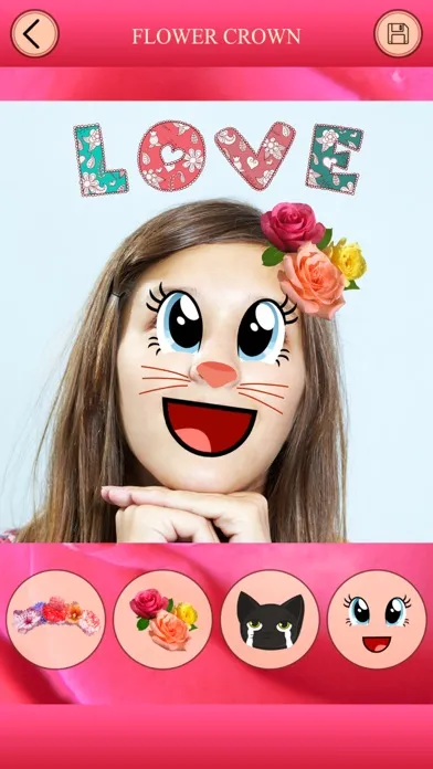Flower Crown for Photo Editor應用截圖