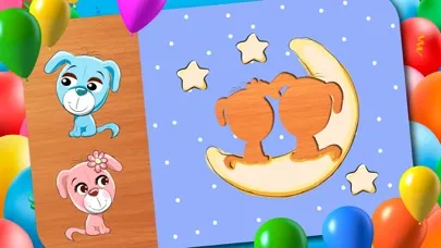 Captures d'écran de Puzzles for Kids - a fun task for children