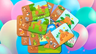 Captures d'écran de Puzzles for Kids - a fun task for children
