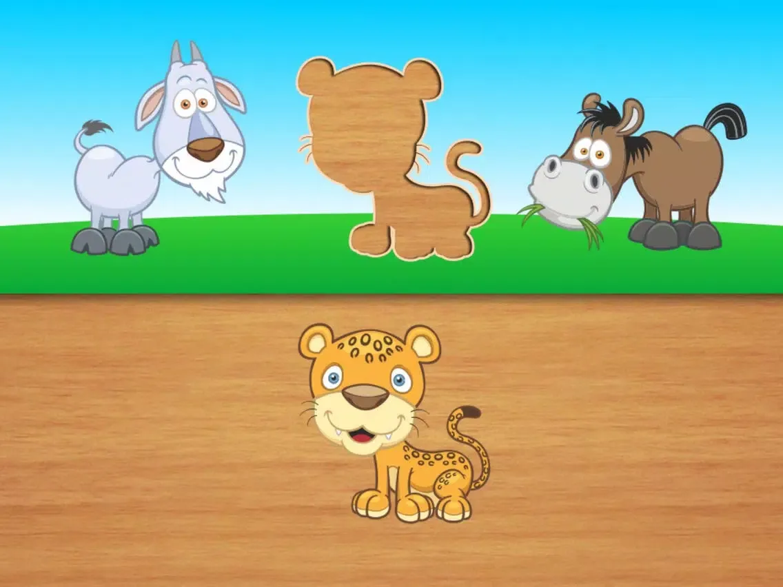 Tangkapan skrin Cute puzzles for kids - toddlers educational games and children's preschool learning + iPad 