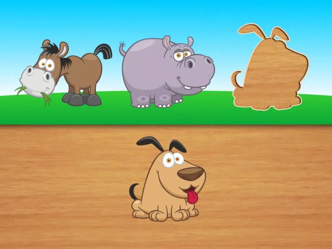Tangkapan skrin Cute puzzles for kids - toddlers educational games and children's preschool learning + iPad 